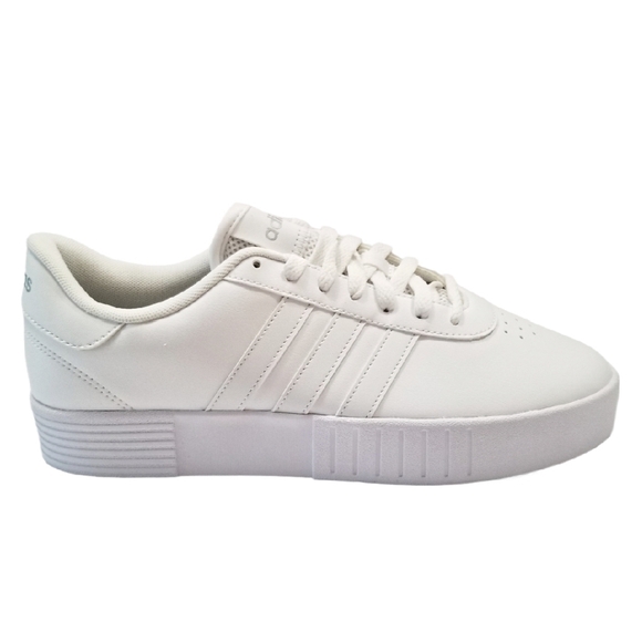 NWT Woman's Sporty Adidas Court Bold Skateboard Classic Leather Athletic Shoe 10 - Picture 3 of 8